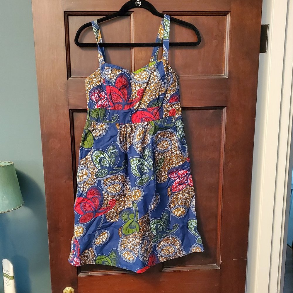 Made in Rwanda - pattern dress - Size 6